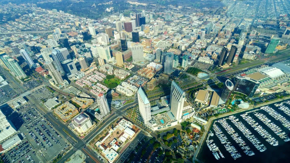 Aerial view san diego - Adobe Stock